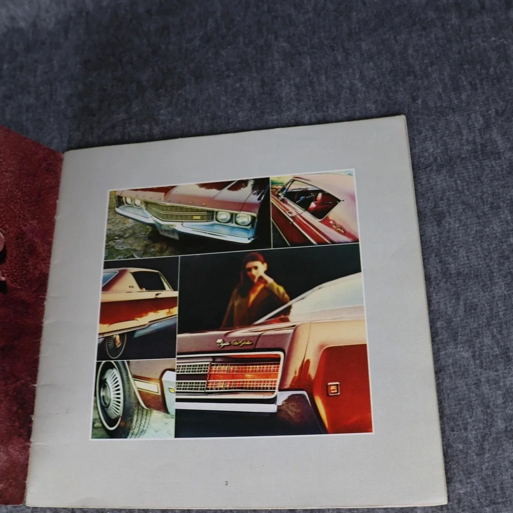 Vintage Chrysler Make Your Move 1968 Car Brochure New Yorker Newport Multicolor